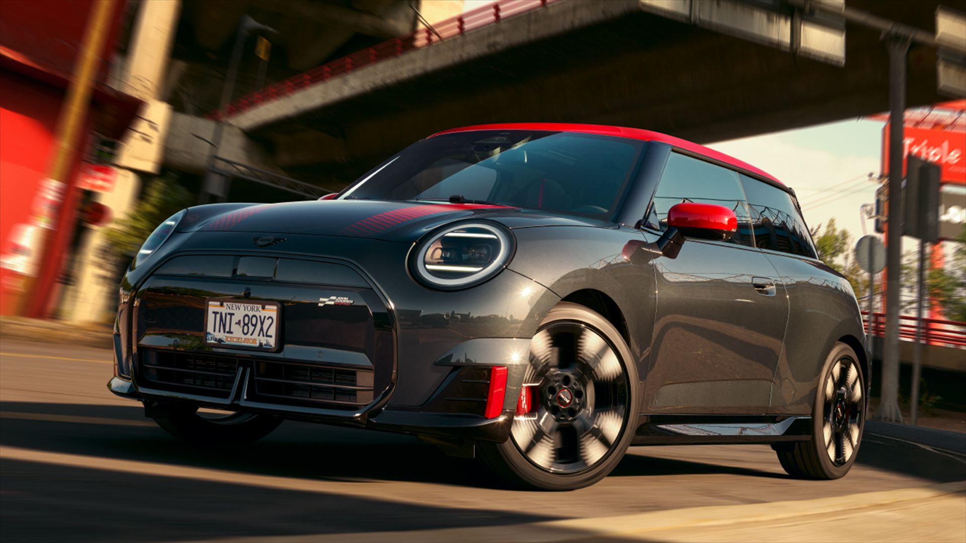 The ALL-Electric MINI John Cooper Works.